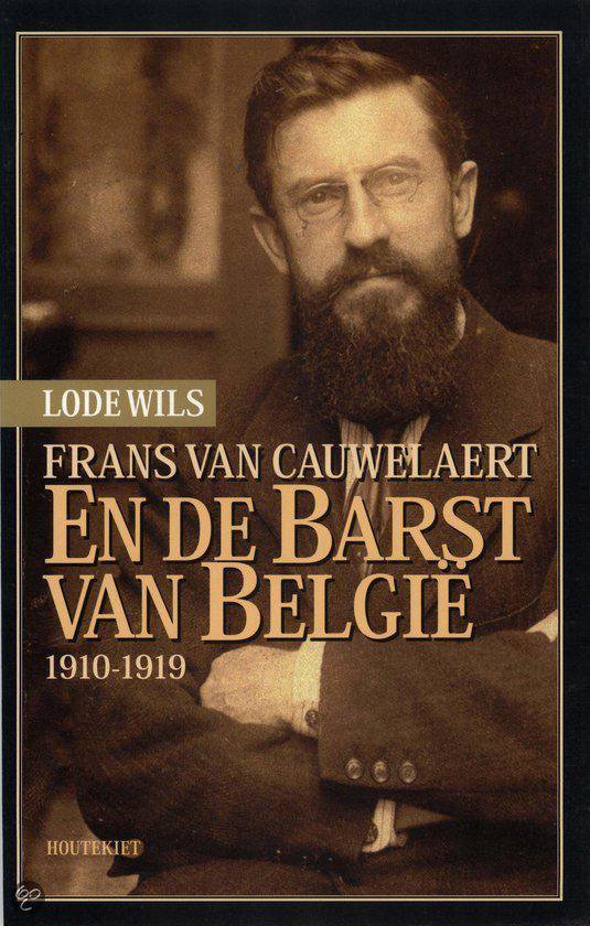 Cover van het boek 'Frans van cauwelaert en de barst in belg'