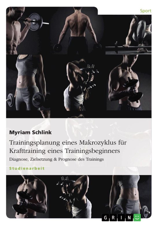 Trainingsplanung eines Makrozyklus für Krafttraining eines  ... - cover