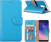 Boekmodel Hoesje Samsung Galaxy A6 Plus - Turquoise