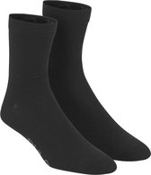 Bula sokken wolmix (2 paar) - zwart - maat L