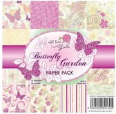 Wild Rose Studios 6x6 Paper Pack Butterfly Garden 36 Vel