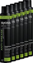 Bol.com Syoss DroogShampoo Anti-Grease - 6 st - voordeelverpakking aanbieding