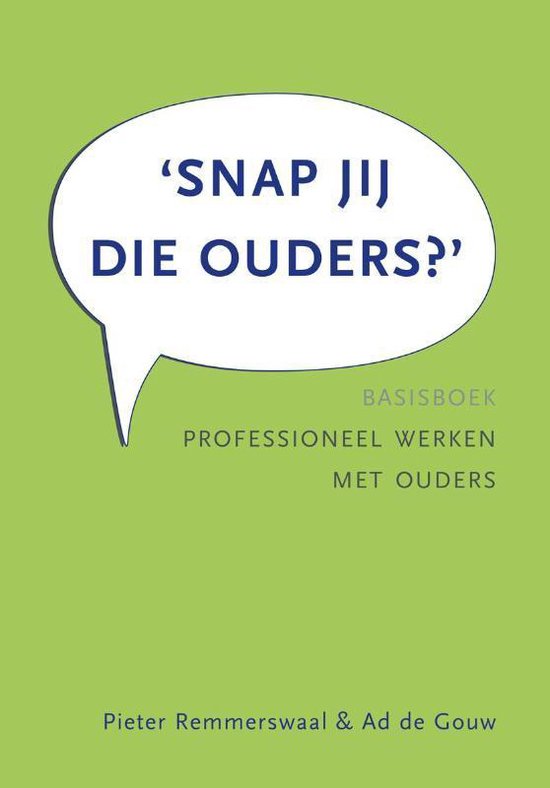 Snap jij die ouders? - cover