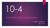 10-4 1 - Canada and Canadians
