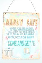 Wandbord Mama's Cafe