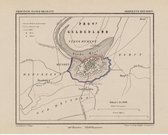 Historische kaart, plattegrond van gemeente Heusden in Noord Brabant uit 1867 door Kuyper van Kaartcadeau.com