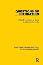 Routledge Library Editions: The English Language- Questions of Intonation