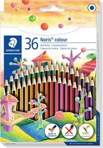 STAEDTLER Noris colour kleurpotlood Made from Upcycled Wood - set 36 st