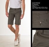 New Star heren short Brisbane olive groen - Maat M