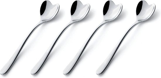 Alessi Big Love ijslepels - Set van 4