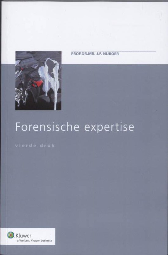 Forensische expertise - cover