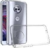 Transparant Tpu siliconen hoesje voor Motorola Moto X4