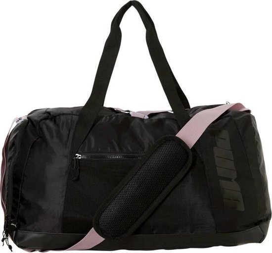 PUMA At Duffle Bag Sporttas Dames - Puma Black PUMA At Duffle Bag Sporttas Dames - Puma Black