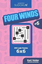 Sudoku Four Winds - 200 Logic Puzzles 6x6 (Volume 6)