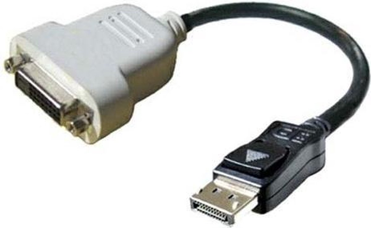 DELL DisplayPort - DVI-D Zwart, Wit
