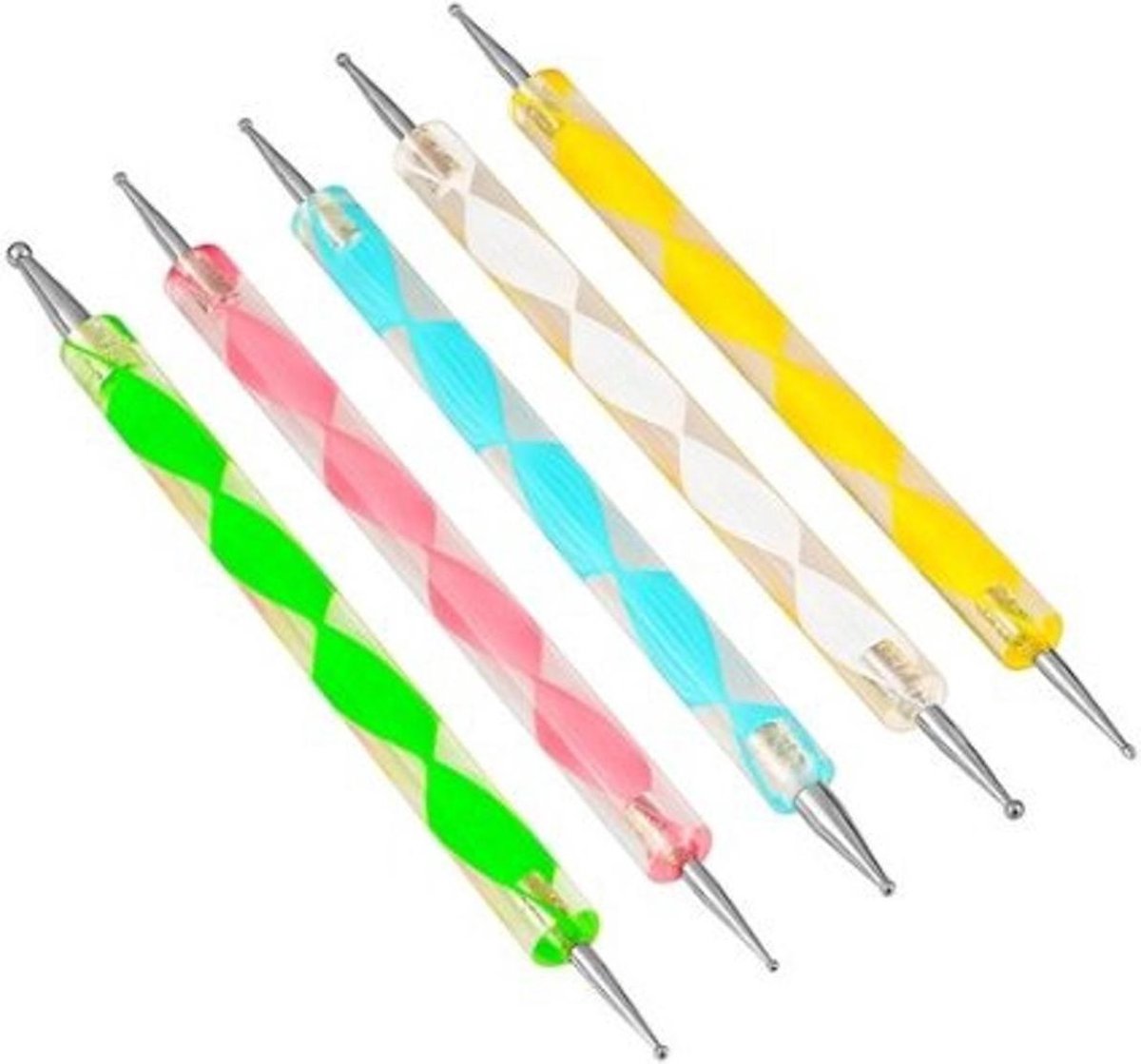 Goedkoopste 2st - Druppelpennen Nail art - 5 Stuks - Nail art tool - Heble - dagaanbieding - aanbiedingen