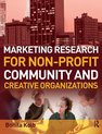 Marketing Research For Non-Profit, Community And Creative Or