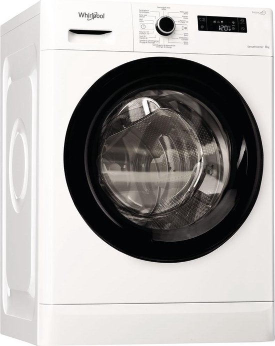 Wasmachine: Whirlpool FWFBE81683WKE wasmachine 1600 toeren 8 kg, van het merk Whirlpool