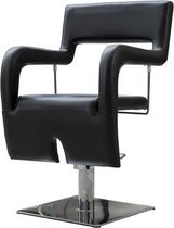 Kappersstoel - Design stoel uitgevoerd in PU-leer