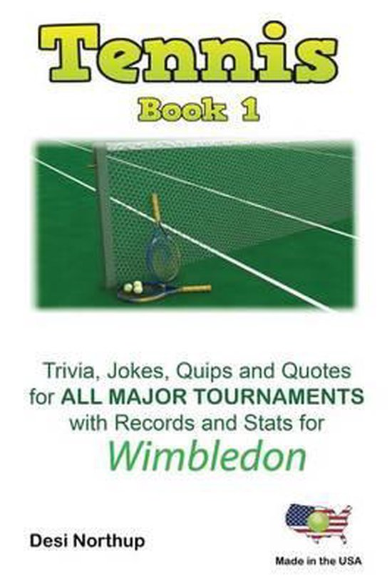 The Tennis Book 1 - cover