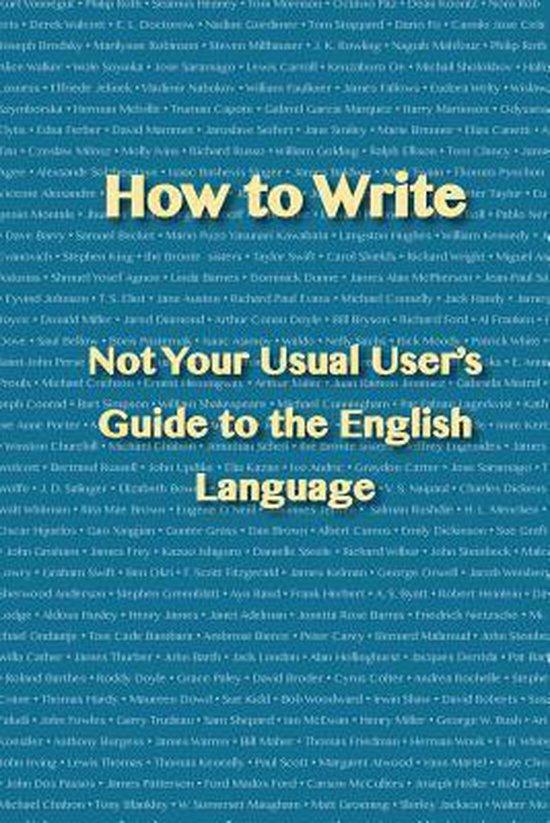 How to Write - cover