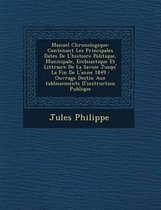 Manuel Chronologique