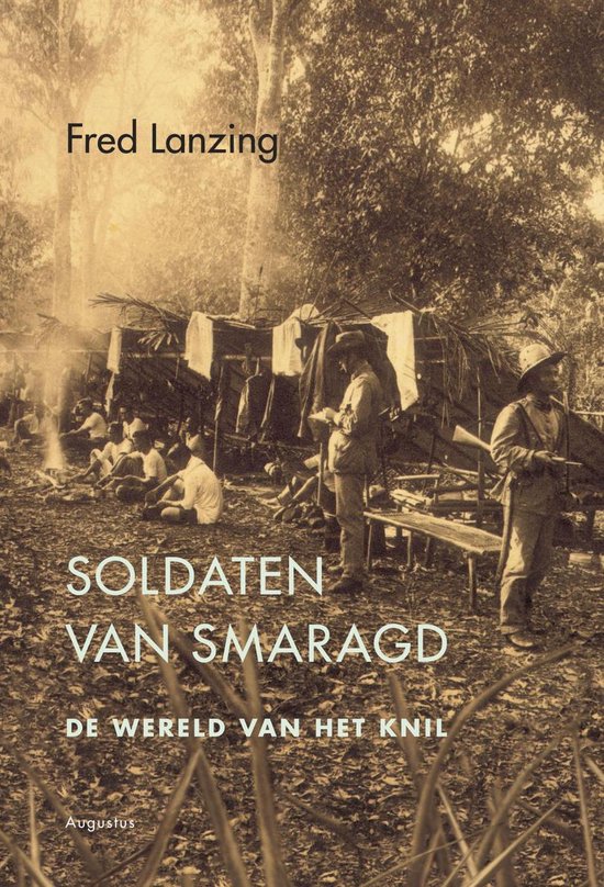 Cover van het boek 'Soldaten van smaragd' van F. Lanzing