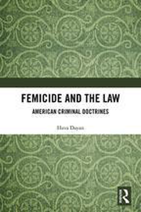 Femicide and the Law - cover