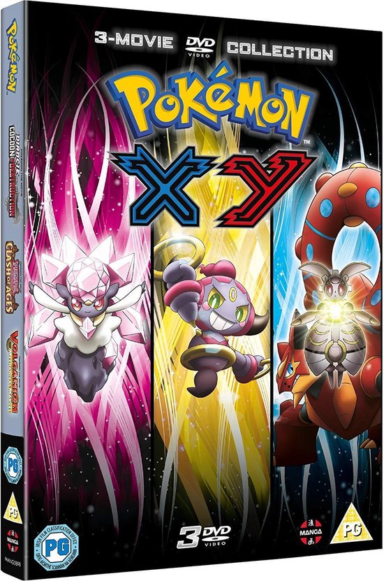 Pokemon: Movie Collection 17-19 Xy (Dvd), Natochenny | Dvd's