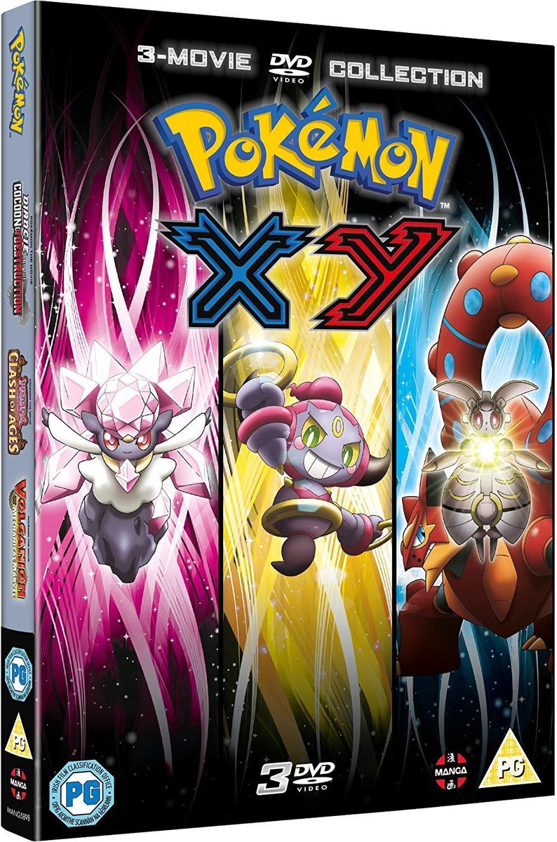 Pokemon: Movie Collection 17-19 Xy (Dvd), Sarah Natochenny | Dvd's | bol.com