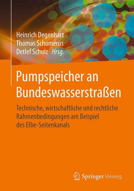 Pumpspeicher an Bundeswasserstraßen - cover