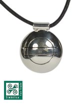 symbool Vergeving - leren ketting