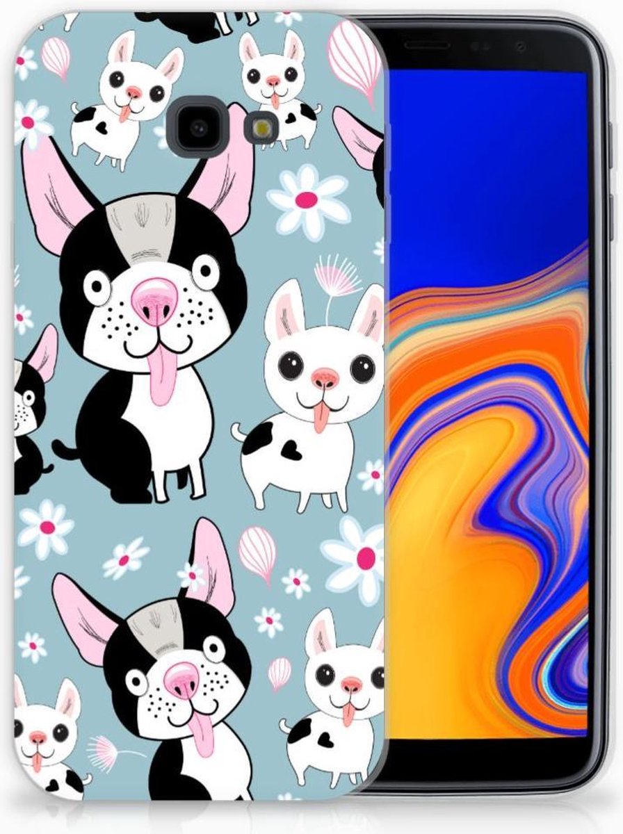 Samsung Galaxy J4 Plus (2018) TPU Hoesje Hondjes