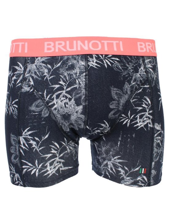 Brunotti - 3-pack Boxershorts Blauw Gestipt / Palm / Flora - L | bol.com