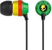 Skullcandy in-ear headset Ink'd 2.0 - Rasta Geschikt met Apple en Samsung