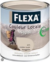 Flexa Couleur Locale Zijdeglans Watergedragen Nepal 0,375 L 3515 Nuance Taupe