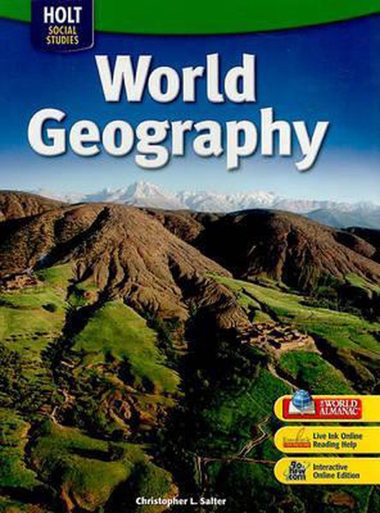 Holt World Geography Student Edition Grades 68 2007 9780030412271