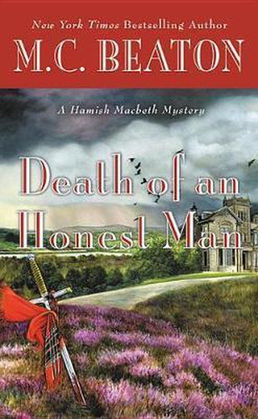 Hamish Macbeth Mystery- Death of an Honest Man - cover