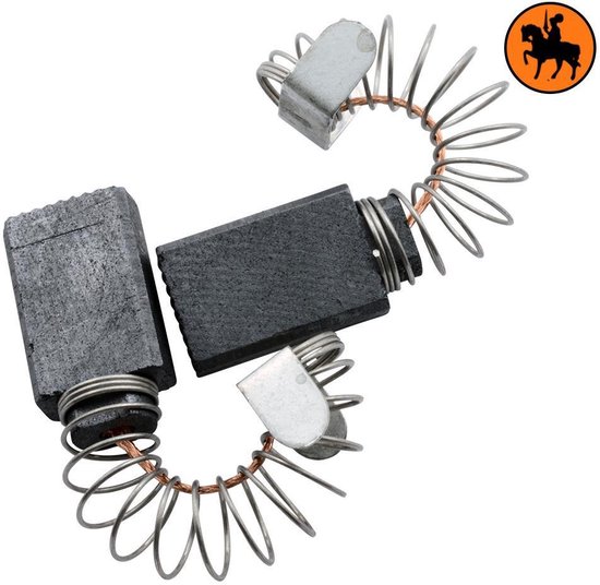 Jeu de balais de charbon pour scie AEG HK66SE - 5x10x15mm