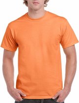 Licht oranje katoenen shirt voor volwassenen M (38/50)