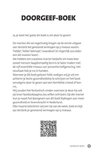 Pagina 5 van het boek 'DOORGEEF-BOEK' met QR-code.