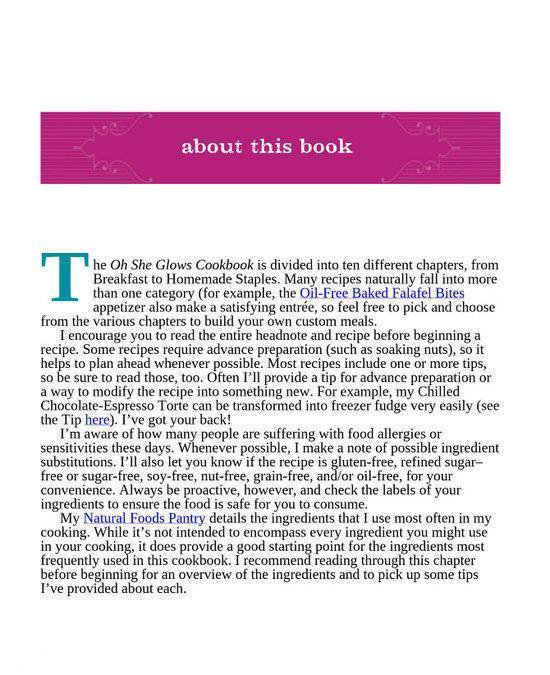 Tekst: 'about this book' in een paarse banner, gevolgd door de introductie van het boek.