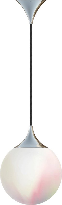 WiZ colors hanglamp ELIXIR - 1055lm - met afstandsbediening WiZmote - chroom