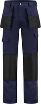 EM Workwear Werkbroek Oxford pol/kat Navy - Maat 62