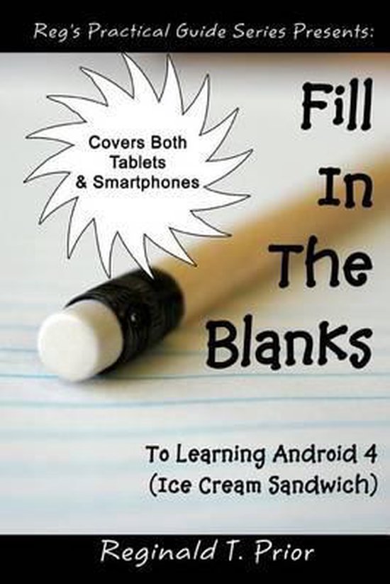 Fill In The Blanks To Learning Android 4 - Ice Cream Sandwic ... - cover