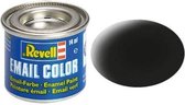 Revell verf voor modelbouw zwart mat kleurnummer 8