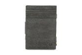 Magic Wallet met Venster Leder Grijs