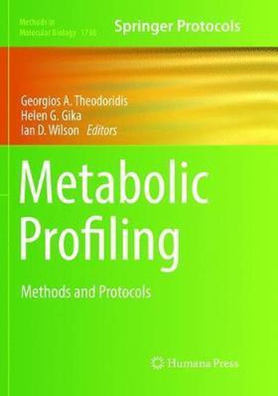 Methods in Molecular Biology Metabolic Profiling 9781493992522