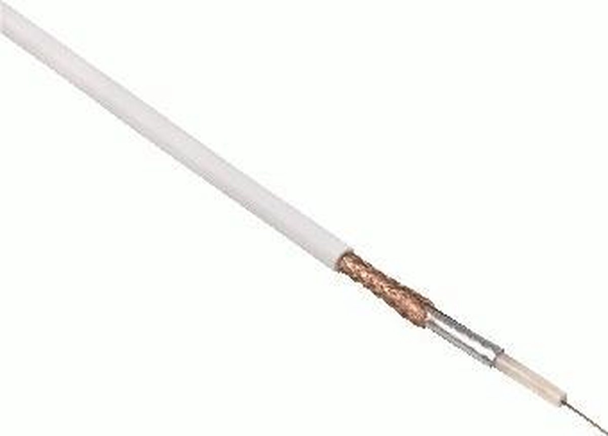 Hama Antenna Cable Coaxial Male Plug Coaxial Female Jack, 1 m, 75 dB