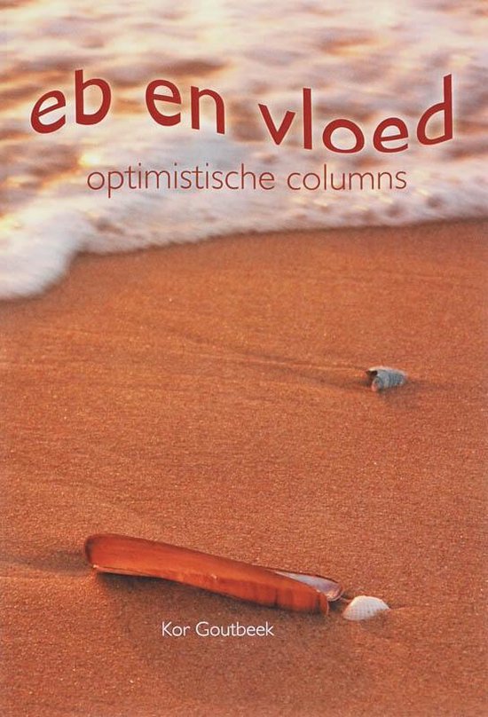 Cover van het boek 'Eb en vloed' van Kor Goutbeek